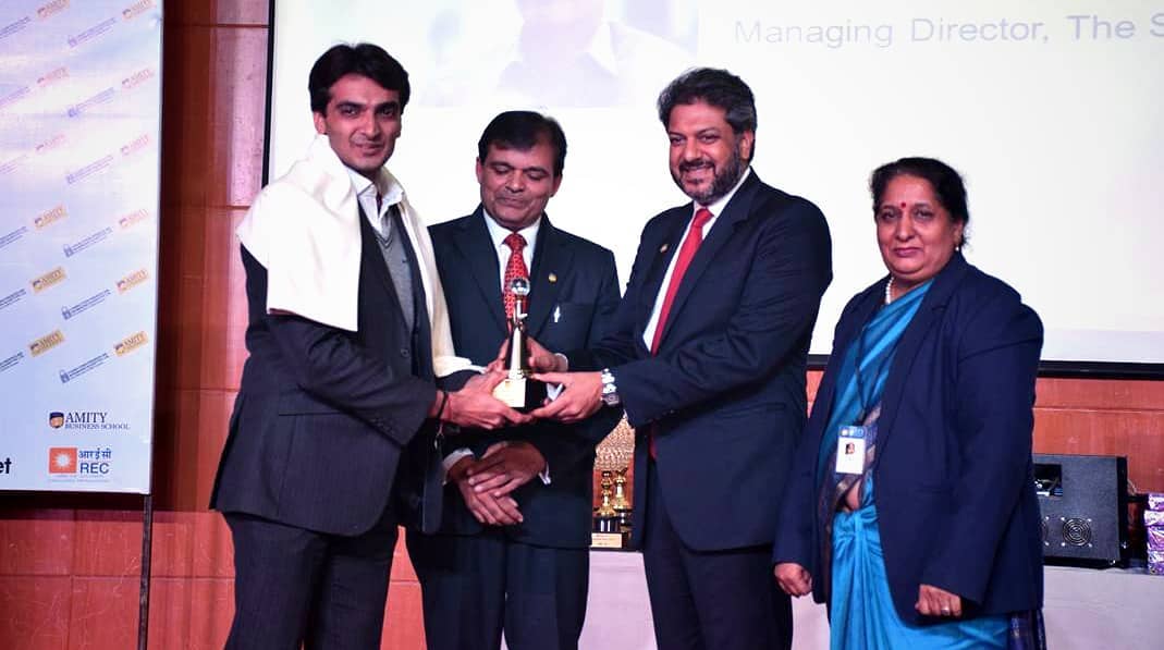 Vikram Jethwani at a professional training and recognition event